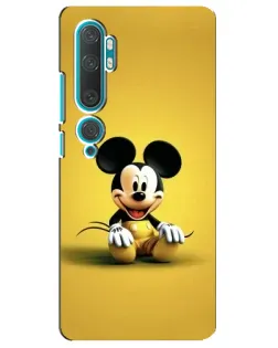 Чехол для Xiaomi Mi Note 10 с картинкой «Микки на желтом» Чехол для Xiaomi Mi Note 10 с картинкой «Микки на желтом»
