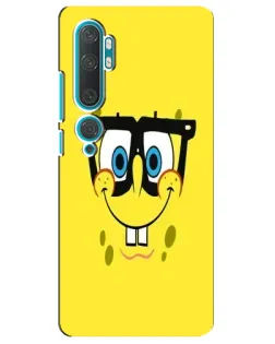 Чехол для Xiaomi Mi Note 10 с картинкой «Минималистичный Спанч Боб» Чехол для Xiaomi Mi Note 10 с картинкой «Минималистичный Спанч Боб»