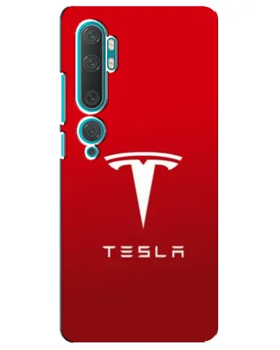 Чохол для Xiaomi Mi Note 10 з картинкою «Tesla Red Classic» Чохол для Xiaomi Mi Note 10 з картинкою «Tesla Red Classic»