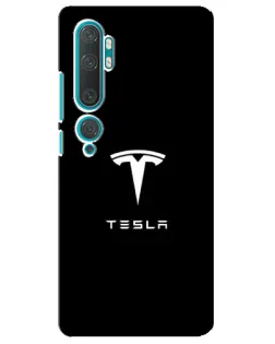 Чохол для Xiaomi Mi Note 10 з картинкою «Tesla White Logo» Чохол для Xiaomi Mi Note 10 з картинкою «Tesla White Logo»