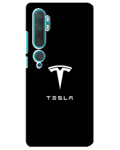 Чохол для Xiaomi Mi Note 10 з картинкою «Tesla White Logo» Чохол для Xiaomi Mi Note 10 з картинкою «Tesla White Logo»