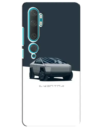 Чохол для Xiaomi Mi Note 10 з картинкою «Сріблястий Cybertruck Tesla» Чохол для Xiaomi Mi Note 10 з картинкою «Сріблястий Cybertruck Tesla»