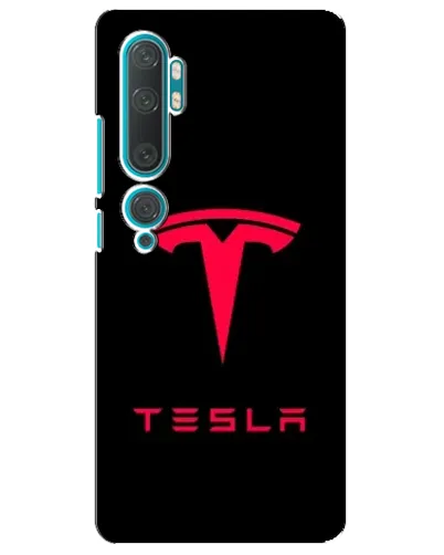 Чохол для Xiaomi Mi Note 10 з картинкою «Tesla Red Logo» Чохол для Xiaomi Mi Note 10 з картинкою «Tesla Red Logo»