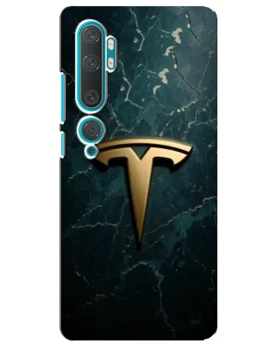 Чохол для Xiaomi Mi Note 10 з картинкою «Мармурова Tesla Gold» Чохол для Xiaomi Mi Note 10 з картинкою «Мармурова Tesla Gold»