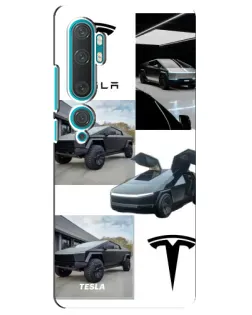 Чохол для Xiaomi Mi Note 10 з картинкою «Колаж Cybertruck Tesla» Чохол для Xiaomi Mi Note 10 з картинкою «Колаж Cybertruck Tesla»