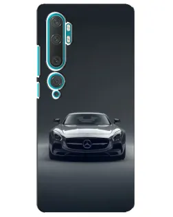 Чехол для Xiaomi Mi Note 10 с картинкой «Mercedes на черном» Чехол для Xiaomi Mi Note 10 с картинкой «Mercedes на черном»