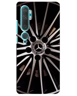 Чехол для Xiaomi Mi Note 10 с картинкой «Диск Mercedes» Чехол для Xiaomi Mi Note 10 с картинкой «Диск Mercedes»