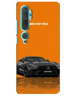 Чехол для Xiaomi Mi Note 10 с картинкой «Оранжевый Mercedes AMG» Чехол для Xiaomi Mi Note 10 с картинкой «Оранжевый Mercedes AMG»