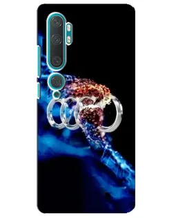 Чохол для Xiaomi Mi Note 10 з картинкою «Енергія лого Audi»