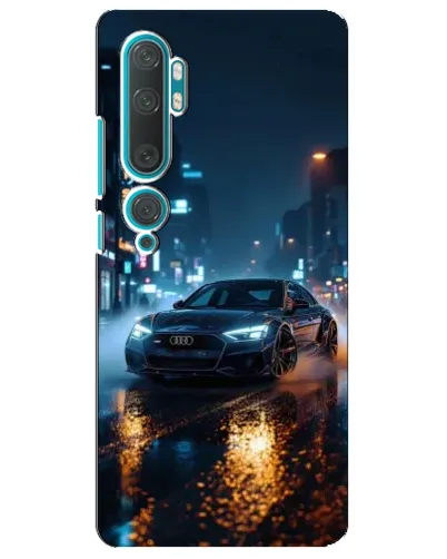 Чохол для Xiaomi Mi Note 10 з картинкою «Нічне місто та Audi» Чохол для Xiaomi Mi Note 10 з картинкою «Нічне місто та Audi»
