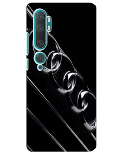 Чохол для Xiaomi Mi Note 10 з картинкою «Audi — абстрактні кільця»