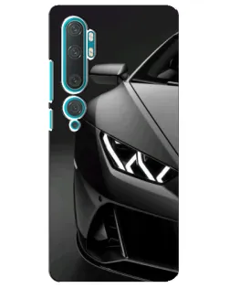 Чехол для Xiaomi Mi Note 10 с картинкой «Lamborghini фары детализация» Чехол для Xiaomi Mi Note 10 с картинкой «Lamborghini фары детализация»