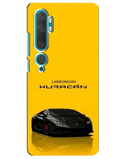 Чехол для Xiaomi Mi Note 10 с картинкой «Lamborghini Huracan черный» Чехол для Xiaomi Mi Note 10 с картинкой «Lamborghini Huracan черный»