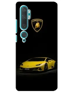 Чехол для Xiaomi Mi Note 10 с картинкой «Lamborghini желтый акцент» Чехол для Xiaomi Mi Note 10 с картинкой «Lamborghini желтый акцент»