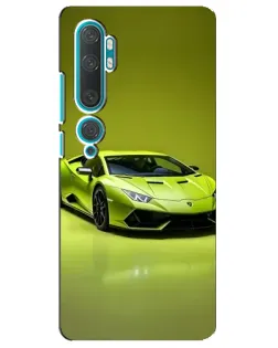 Чехол для Xiaomi Mi Note 10 с картинкой «Салатовый Lamborghini Huracan» Чехол для Xiaomi Mi Note 10 с картинкой «Салатовый Lamborghini Huracan»