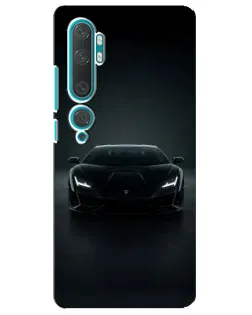 Чехол для Xiaomi Mi Note 10 с картинкой «Черный Lamborghini Aventador» Чехол для Xiaomi Mi Note 10 с картинкой «Черный Lamborghini Aventador»