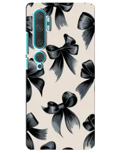 Чехол для Xiaomi Mi Note 10 с картинкой «Банты Coquette»