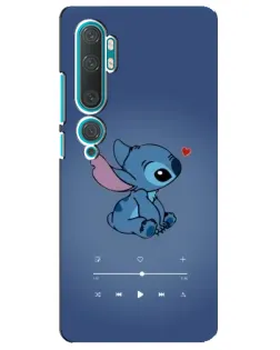 Чехол для Xiaomi Mi Note 10 с картинкой «Музыкальный Stitch»