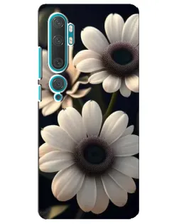 Чехол для Xiaomi Mi Note 10 с картинкой «Белые маргаритки макро» Чехол для Xiaomi Mi Note 10 с картинкой «Белые маргаритки макро»