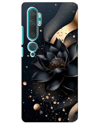 Чехол для Xiaomi Mi Note 10 с картинкой «Черный лотос» Чехол для Xiaomi Mi Note 10 с картинкой «Черный лотос»
