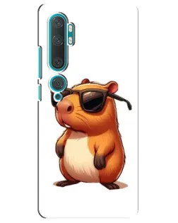 Чехол для Xiaomi Mi Note 10 с картинкой «Капибара в очках» Чехол для Xiaomi Mi Note 10 с картинкой «Капибара в очках»