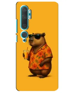 Чехол для Xiaomi Mi Note 10 с картинкой «Капибара на отдыхе» Чехол для Xiaomi Mi Note 10 с картинкой «Капибара на отдыхе»