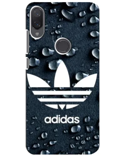 Чехол для Xiaomi Mi Play с картинкой «Adidas Trefoil Blue»