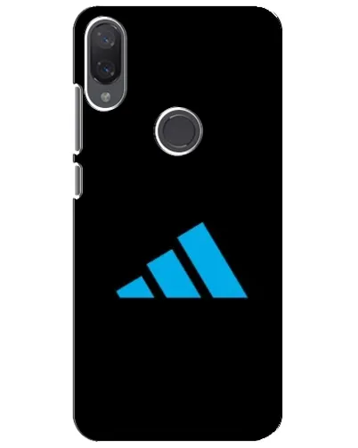 Чехол для Xiaomi Mi Play с картинкой «Adidas Cyan Logo»