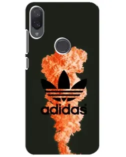 Чехол для Xiaomi Mi Play с картинкой «Оранжевый дым Adidas» Чехол для Xiaomi Mi Play с картинкой «Оранжевый дым Adidas»