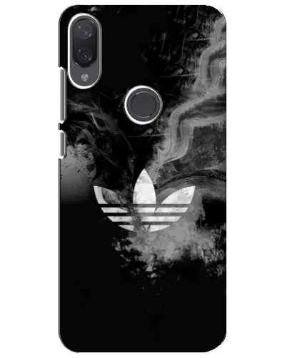 Чехол для Xiaomi Mi Play с картинкой «Абстрактный дым Adidas»
