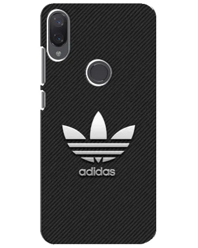 Чехол для Xiaomi Mi Play с картинкой «Adidas Карбоновая текстура»