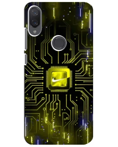 Чехол для Xiaomi Mi Play с картинкой «Nike — золотая искра» Чехол для Xiaomi Mi Play с картинкой «Nike — золотая искра»