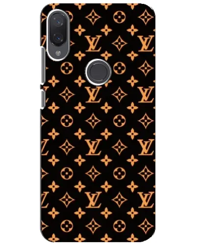 Чехол для Xiaomi Mi Play с картинкой «Золотая монограмма LV»