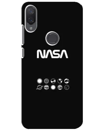 Чехол для Xiaomi Mi Play с картинкой «NASA — технический принт» Чехол для Xiaomi Mi Play с картинкой «NASA — технический принт»