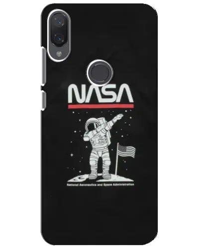 Чехол для Xiaomi Mi Play с картинкой «NASA — шагаем по Луне» Чехол для Xiaomi Mi Play с картинкой «NASA — шагаем по Луне»