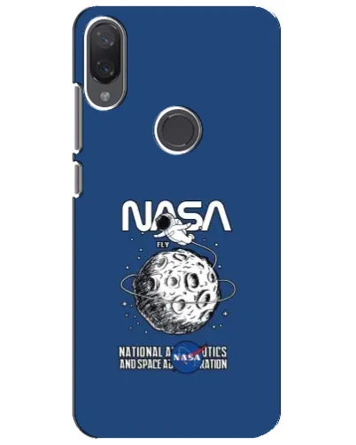 Чехол для Xiaomi Mi Play с картинкой «NASA — лунная миссия» Чехол для Xiaomi Mi Play с картинкой «NASA — лунная миссия»