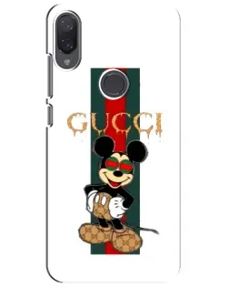 Чехол для Xiaomi Mi Play с картинкой «Микки Маус Gucci — полосы» Чехол для Xiaomi Mi Play с картинкой «Микки Маус Gucci — полосы»