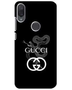 Чехол для Xiaomi Mi Play с картинкой «Gucci — серебряная змея» Чехол для Xiaomi Mi Play с картинкой «Gucci — серебряная змея»