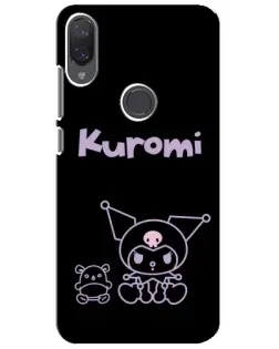 Чехол для Xiaomi Mi Play с картинкой «Kuromi — черный минимализм» Чехол для Xiaomi Mi Play с картинкой «Kuromi — черный минимализм»