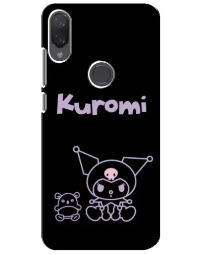 Чехол для Xiaomi Mi Play с картинкой «Kuromi — черный минимализм» Чехол для Xiaomi Mi Play с картинкой «Kuromi — черный минимализм»