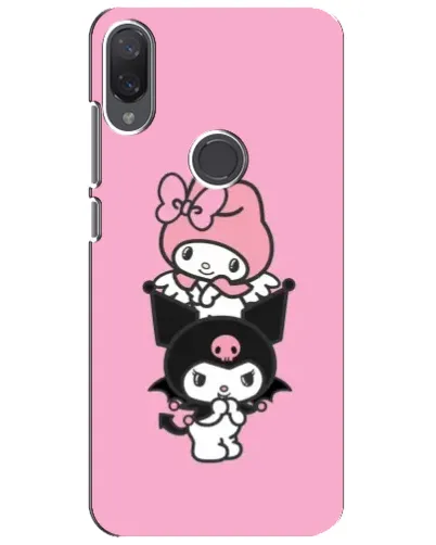 Чехол для Xiaomi Mi Play с картинкой «My Melody и Kuromi» Чехол для Xiaomi Mi Play с картинкой «My Melody и Kuromi»