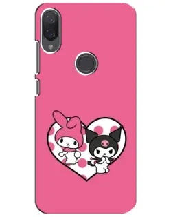 Чехол для Xiaomi Mi Play с картинкой «Kuromi и My Melody» Чехол для Xiaomi Mi Play с картинкой «Kuromi и My Melody»