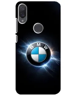 Чохол для Xiaomi Mi Play з картинкою «BMW — неонове сяйво»