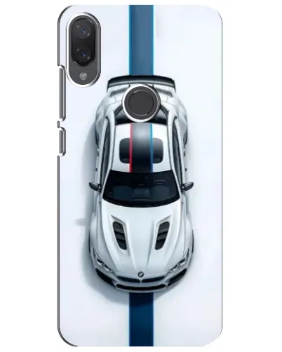Чехол для Xiaomi Mi Play с картинкой «Вид сверху — BMW M»