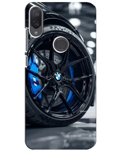 Чехол для Xiaomi Mi Play с картинкой «Колесо BMW вблизи»