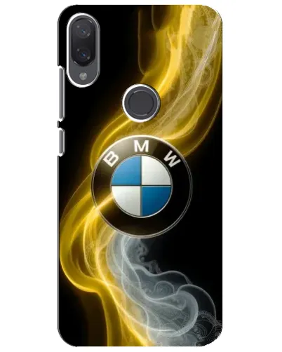 Чехол для Xiaomi Mi Play с картинкой «Золотистый дым BMW»