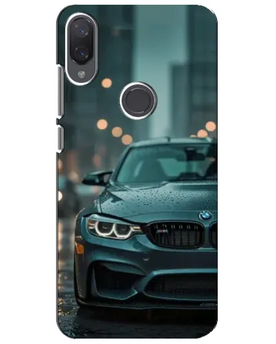 Чехол для Xiaomi Mi Play с картинкой «BMW в огнях города»