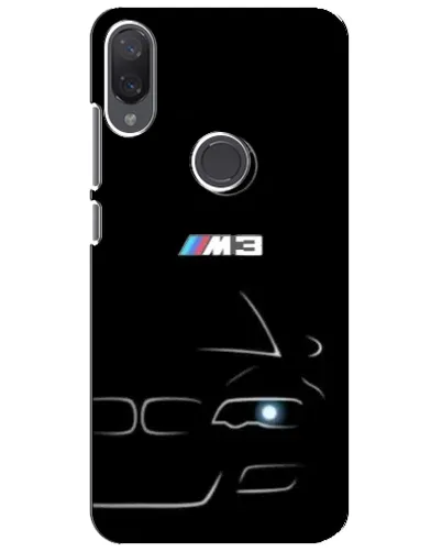 Чехол для Xiaomi Mi Play с картинкой «Минималистичный принт BMW M3»