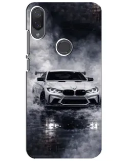 Чехол для Xiaomi Mi Play с картинкой «BMW сквозь туман»