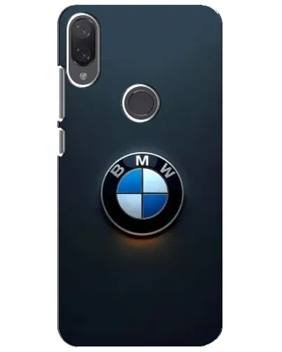 Чехол для Xiaomi Mi Play с картинкой «Логотип BMW — минимализм»